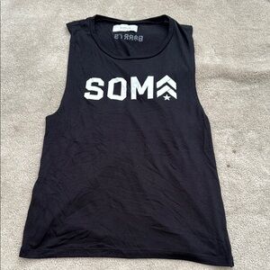 Barry’s Soma Black Muscle Tee Sleeveless